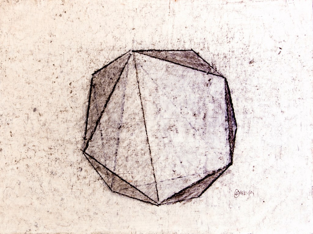 Antonio Algaba LINES ON STARDUST mixta/papel 29x21cm