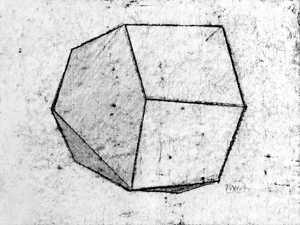 Antonio Algaba LINES ON STARDUST mixta/papel 29x21cm